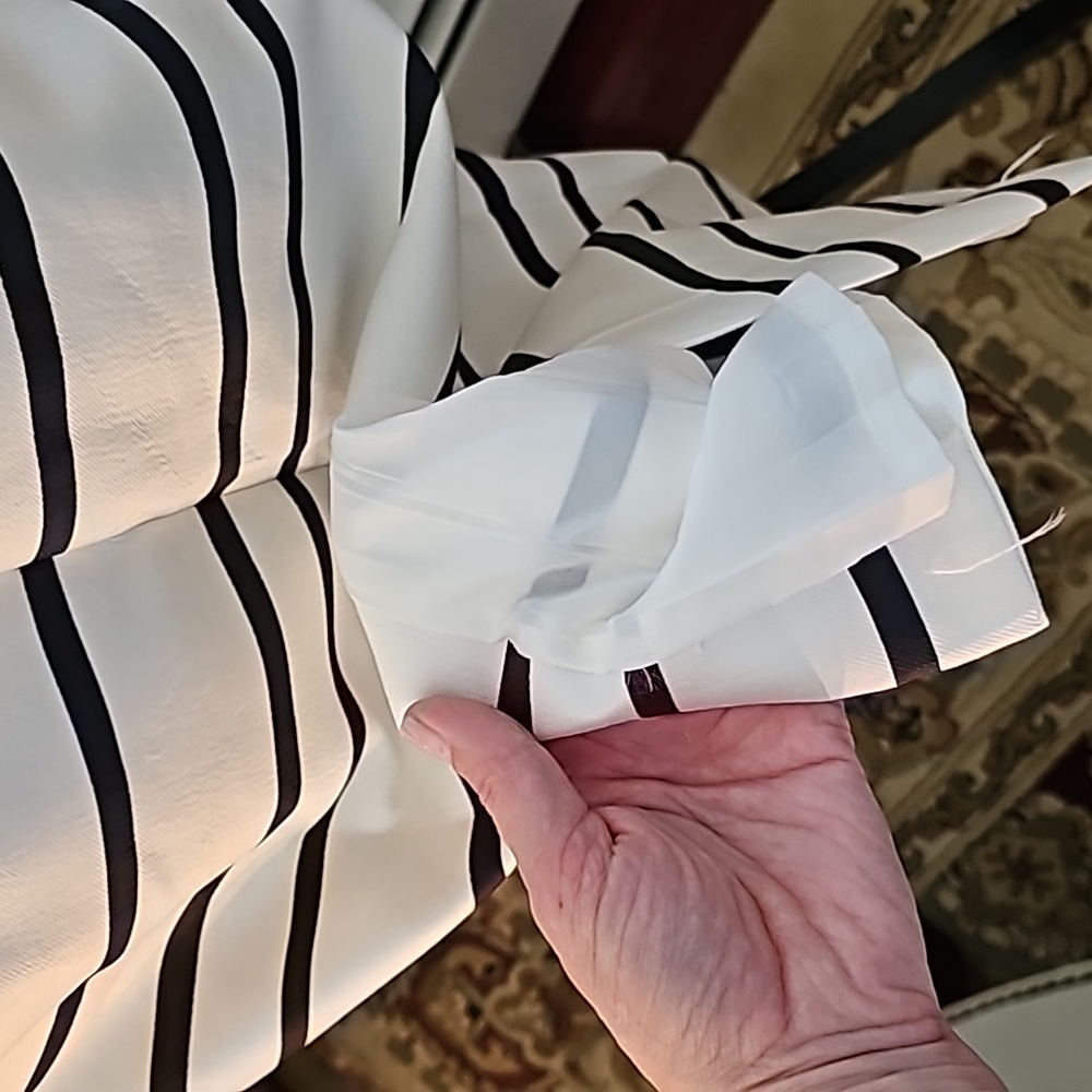 JCrew Midi striped and lined dress - Picture 9 of 10